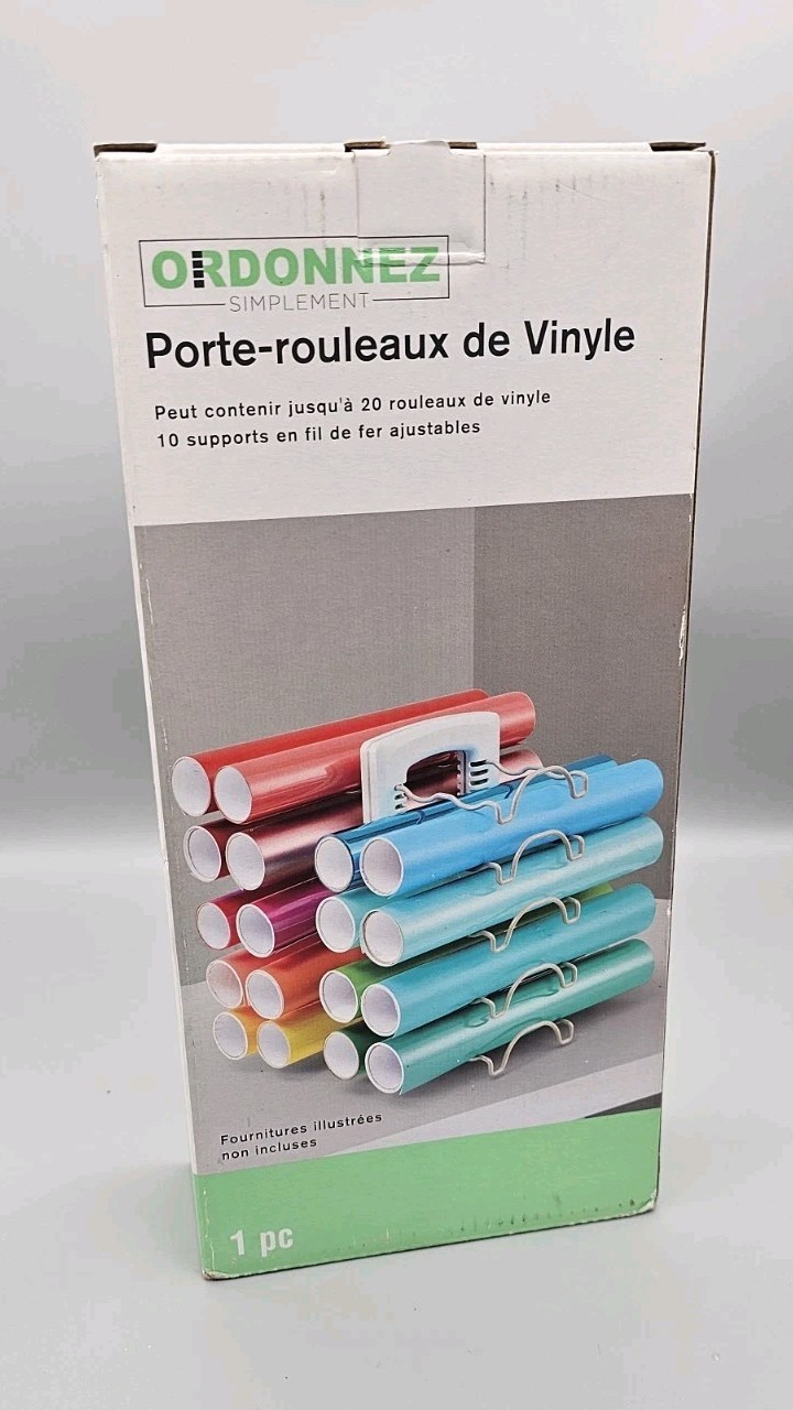 Vinyl Roll Adjustable Storage For Cricket NIB