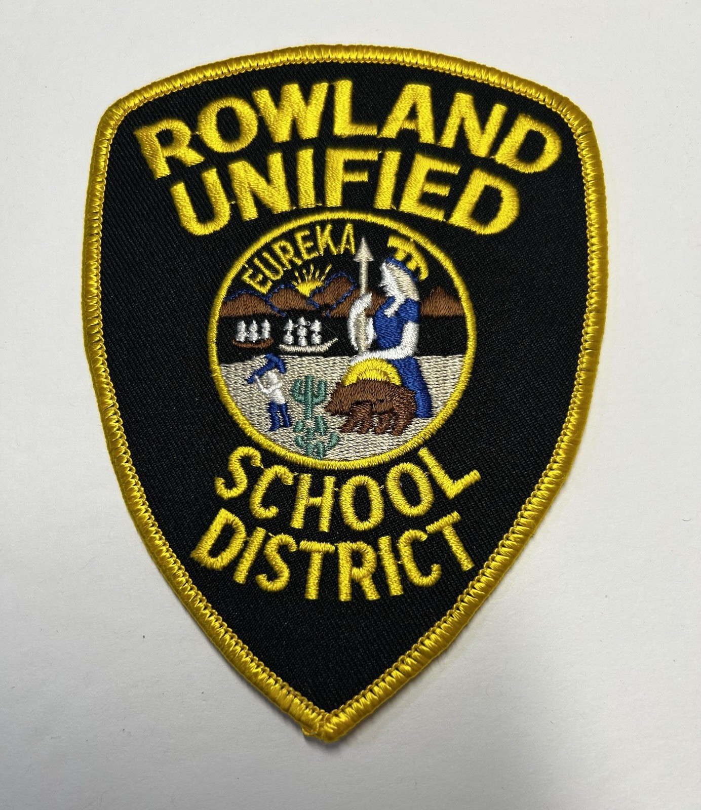 CALIFORNIA CA ROWLAND UNIFED SCHOOL DISTRICT PATCH LOS ANGELES COUNTY #PDD94