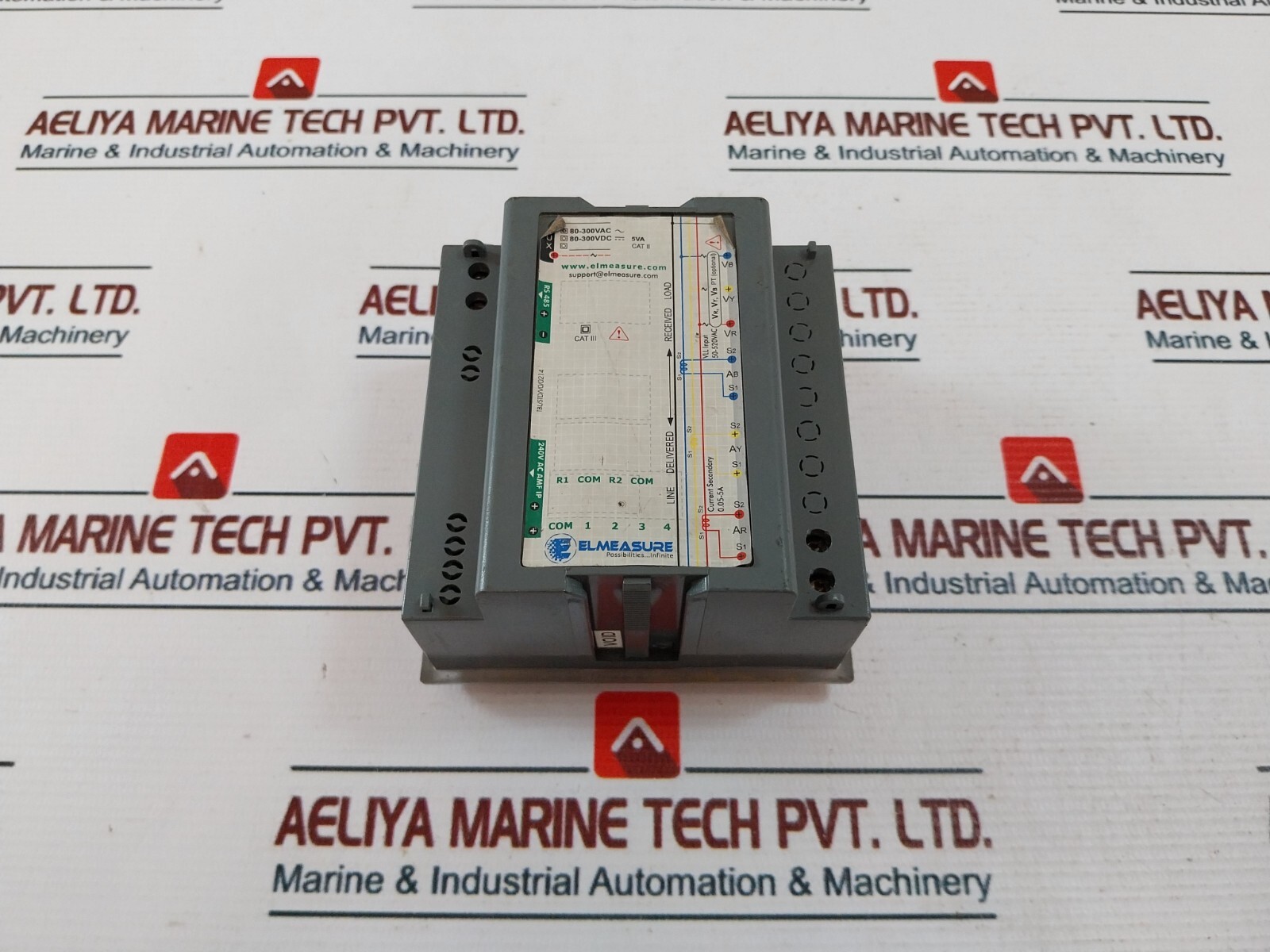 Elmeasure Alpha+ A Volt Meter 80-300VAC 0.05-5A