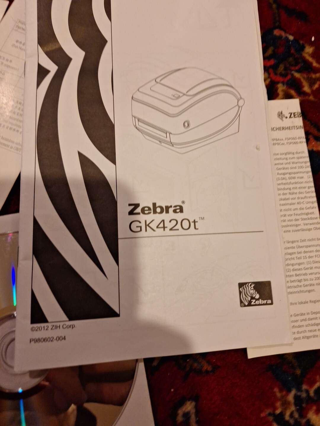 Zebra G-series Driver