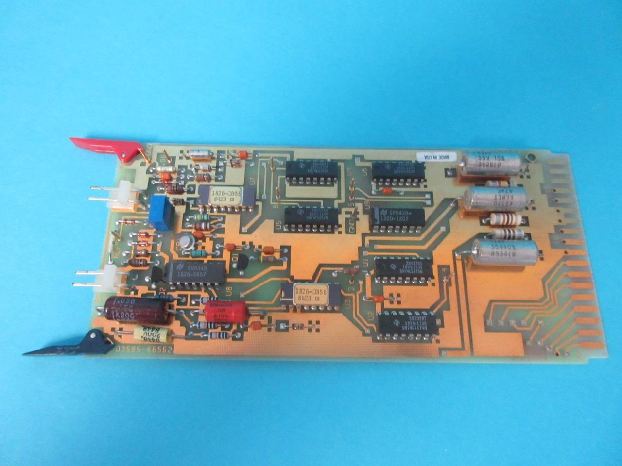 88809F 03585-66562 REPLACMENT CIRCUIT BOARD/CARD HP 3585A SPECTRUM ANALYZER