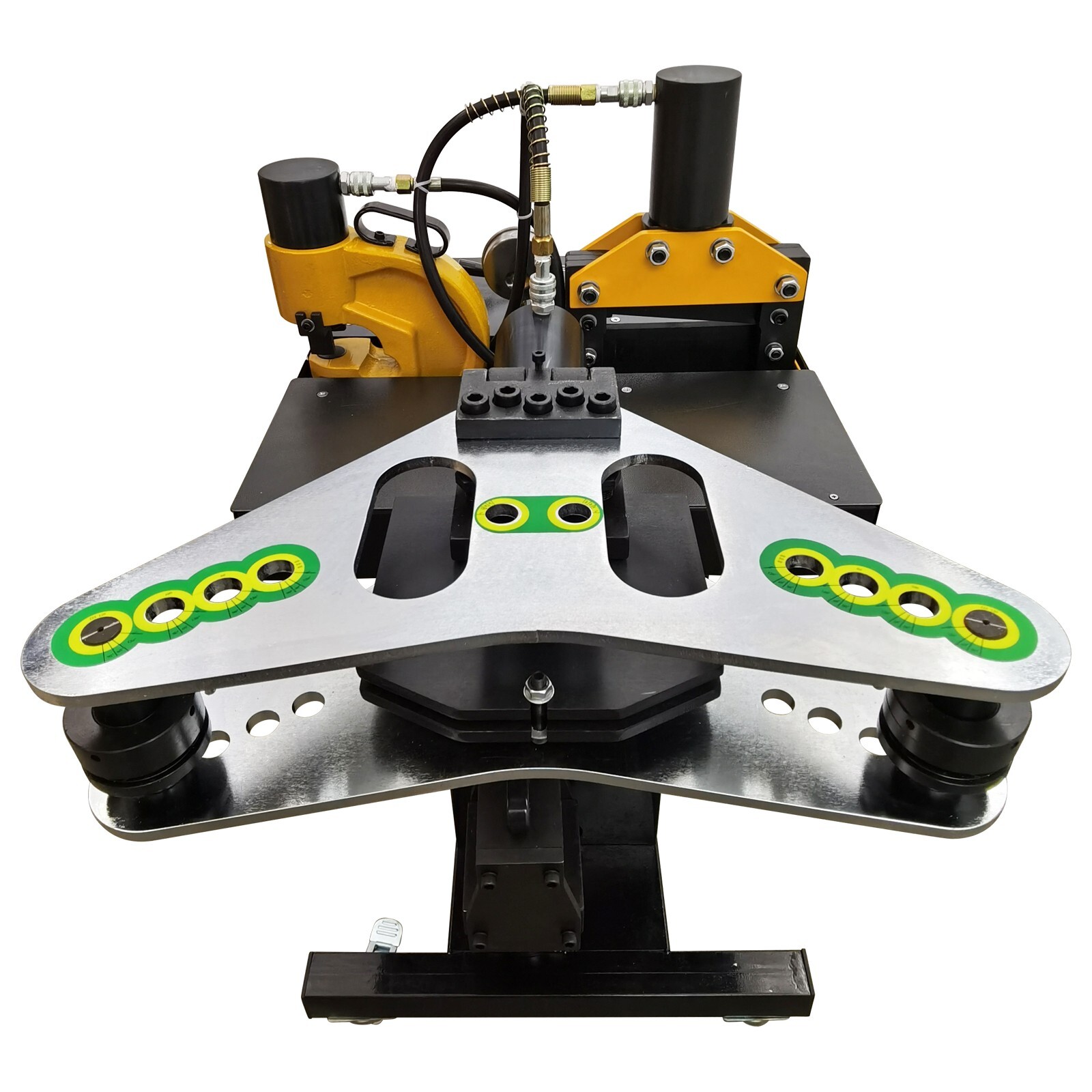 5 in 1 Bus Processing Machine Multi-functional Puncher Cutting Punching Bending