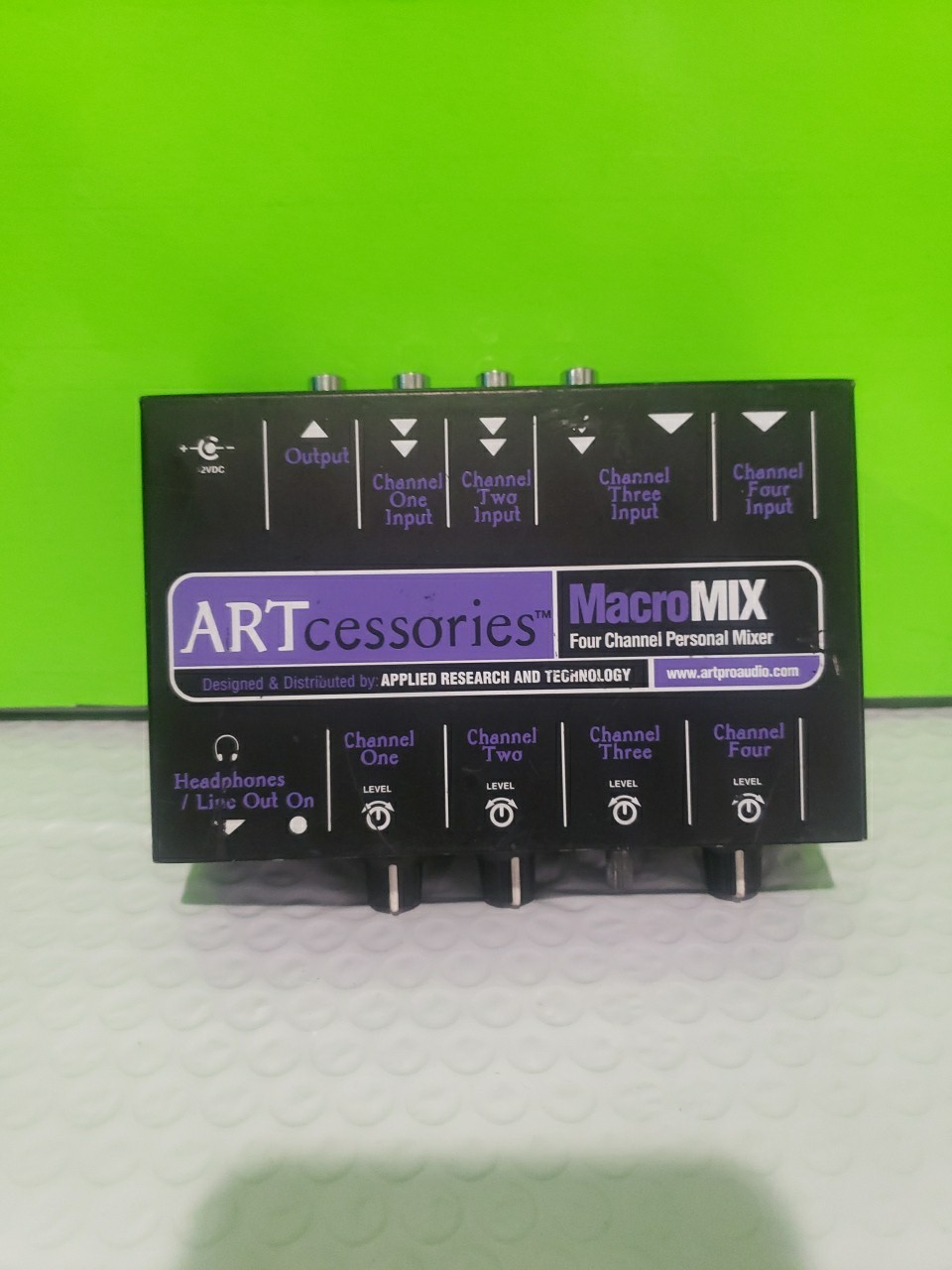 ART MacroMix 4-Channel Personal Stereo Mixer Used