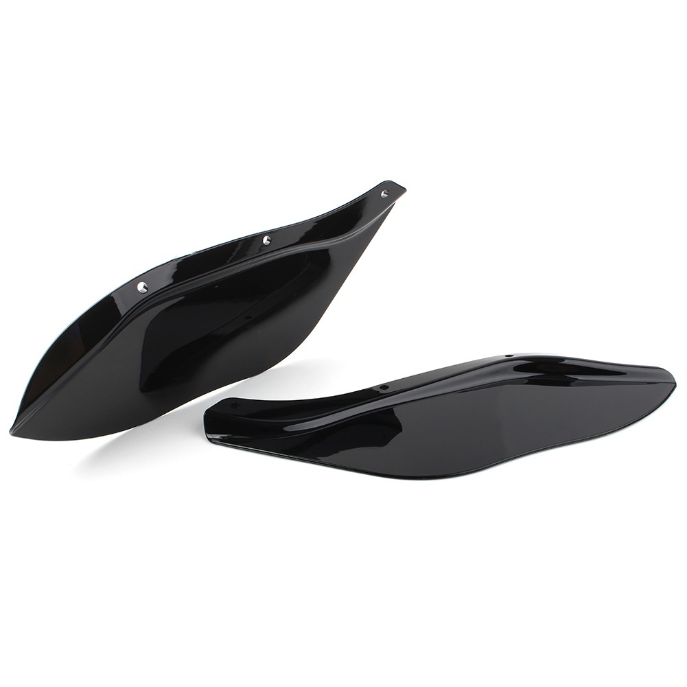 1 Pair Fairing Windshield Air Deflector For Harley Street Electra Glide 96-13 US