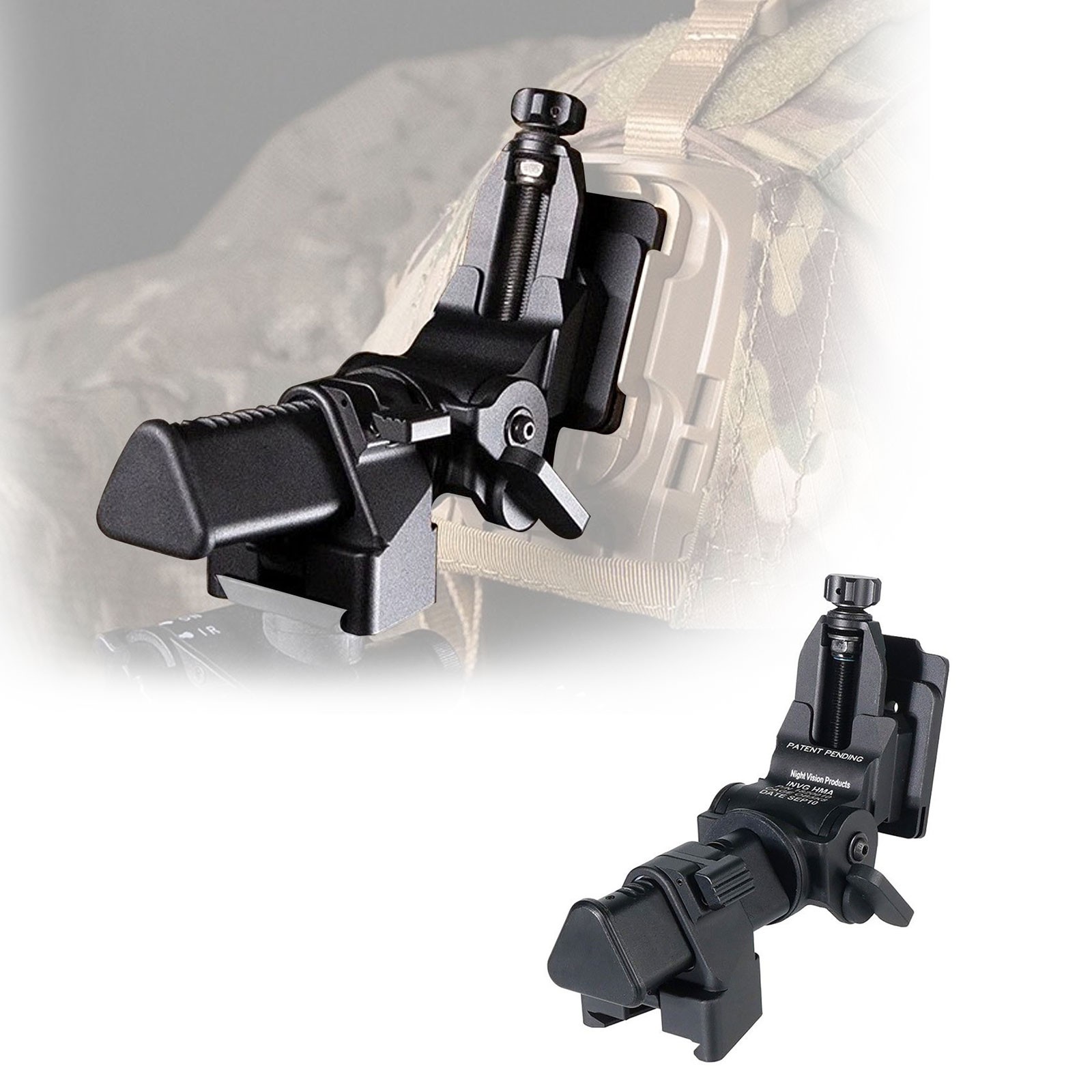 Metal Tactical Helmet NVG Mount INVG For PVS15 PVS18 PVS31 Night Vision Goggles