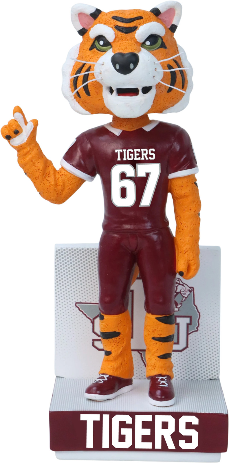 Tex the Tiger Texas Southern Tigers Mascot Bobblehead NCAA College