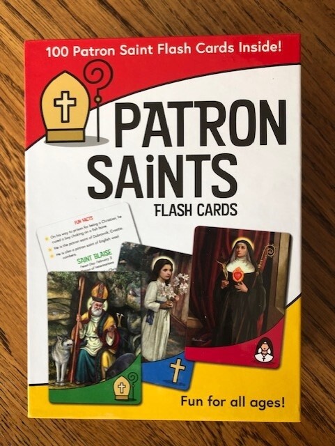 Patron Saint Flash Cards