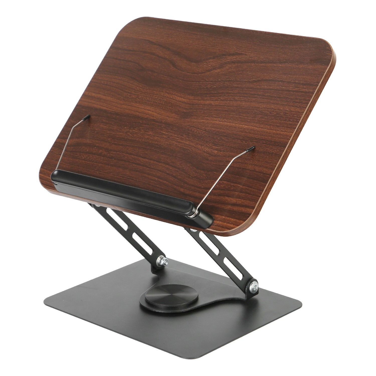 Book Stand for Reading, Adjustable Book Stand Holder Foldable Desktop Textbook
