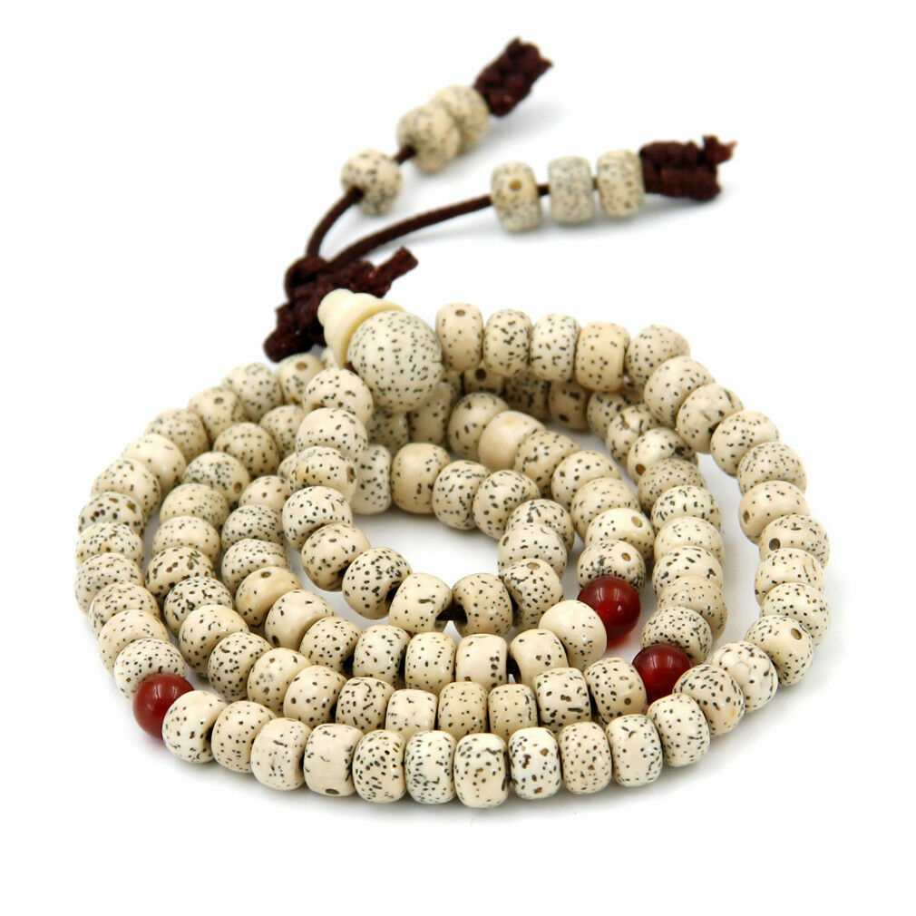 108 Tibetan Buddhist Xing-Yue Bodhi Se*ed Prayer Beads Mala Buddha bead bracelet
