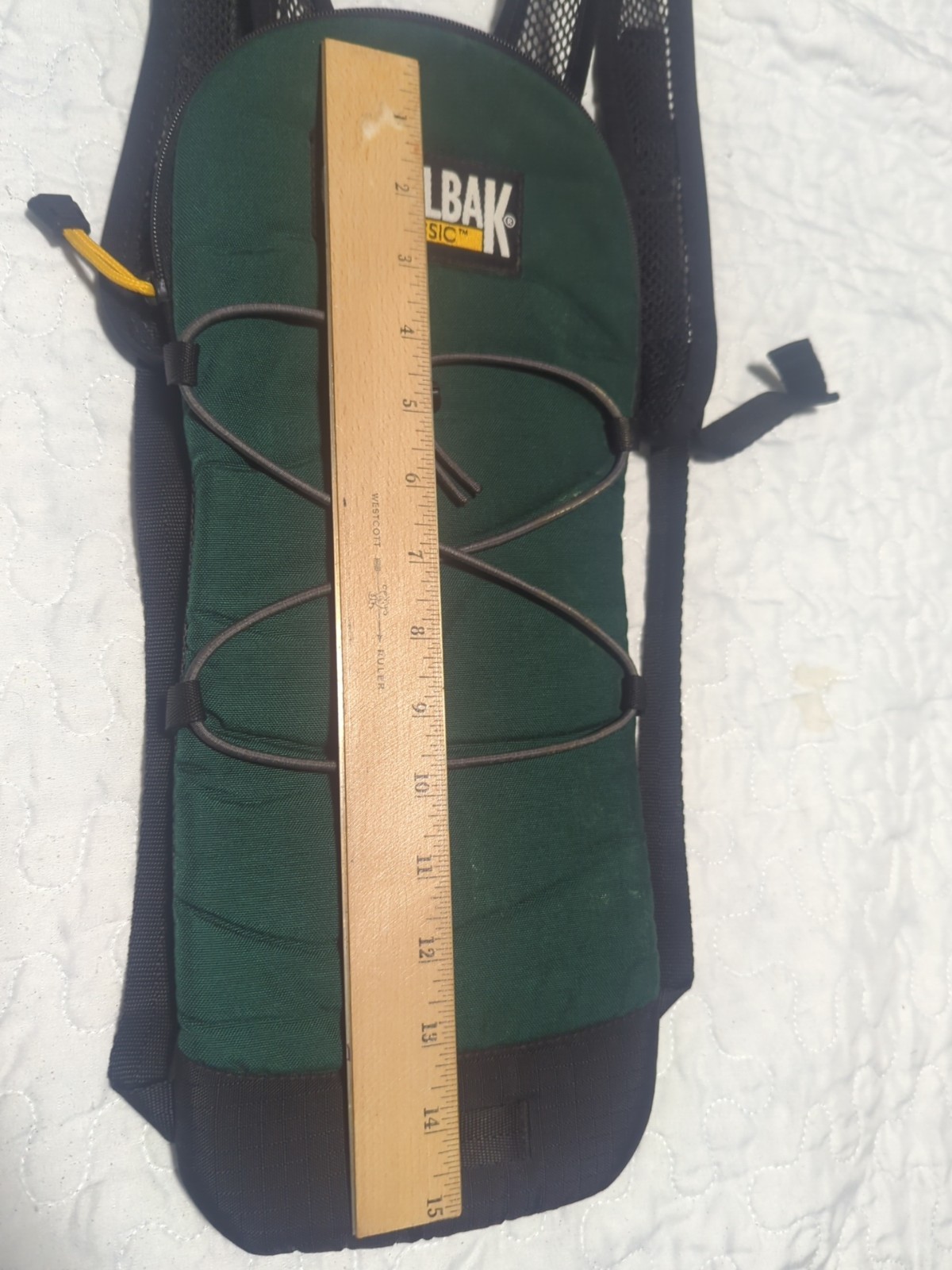 Camelbak Classic Hydration Pack 2L 70 oz Hiking Backpack Black Green NO Bladder