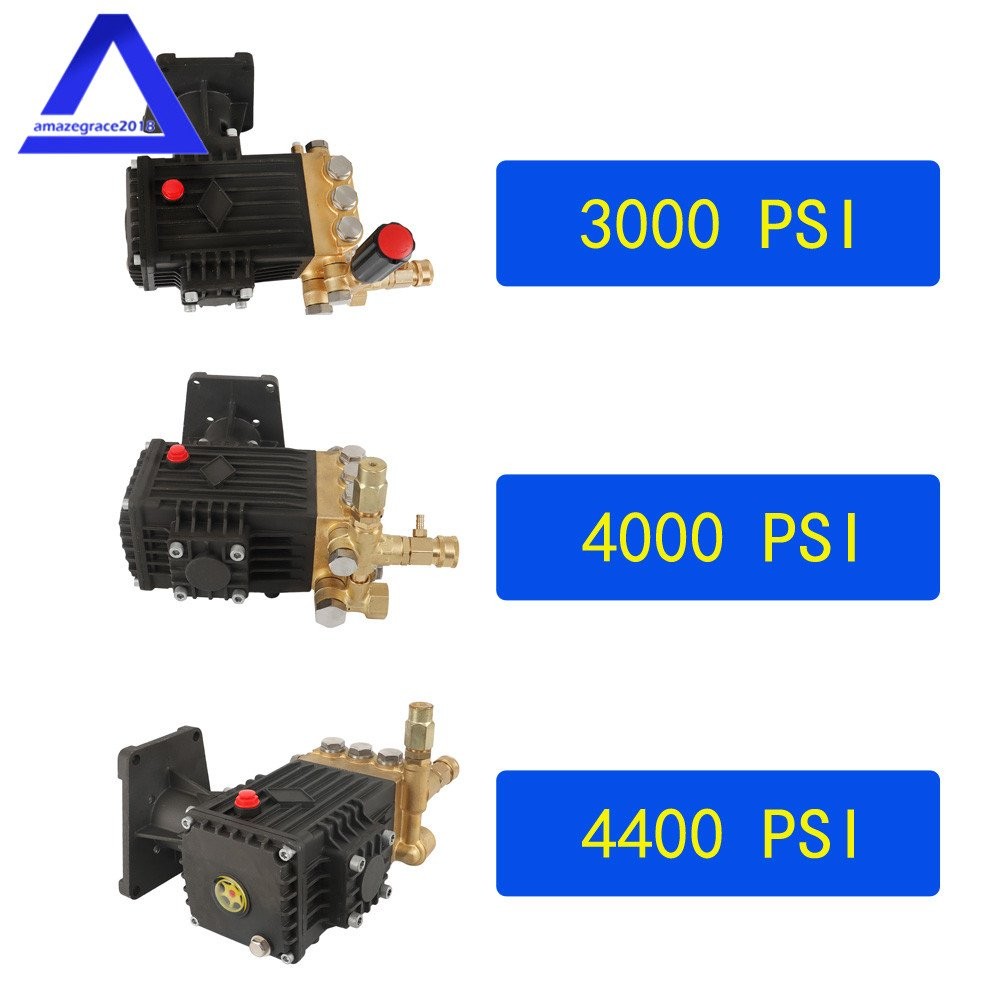 1" Shaft Pressure Washer Pump Horizontal 4GPM 3000PSI /4000PSI /4400PSI