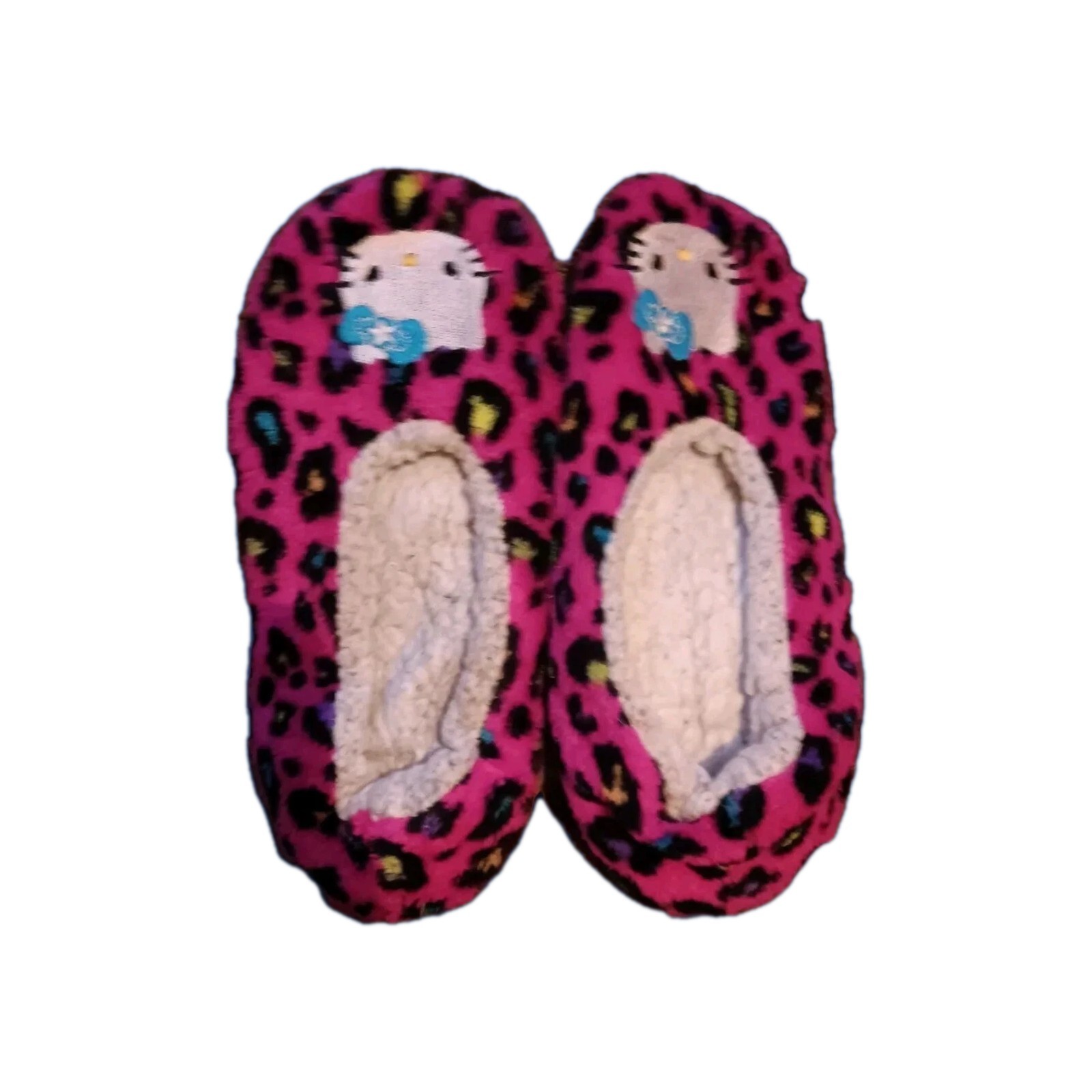 hello kitty Slippers Pink Leopard