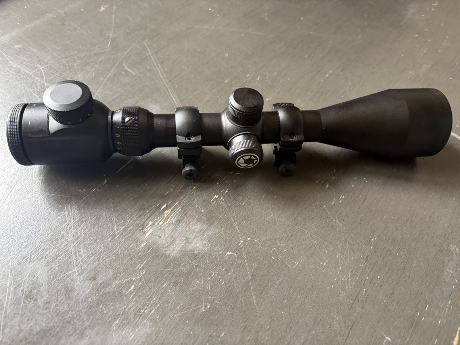 Barska Huntmaster Pro 3-12x50 IR Rifle Scope 12x 50mm with vortex rings