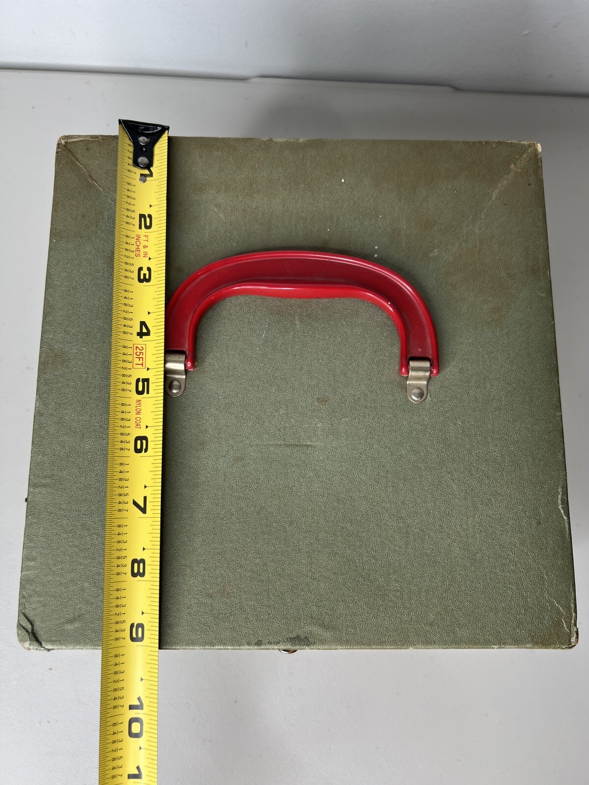 Vintage Dritz Sewing Pattern Green File Folder Box