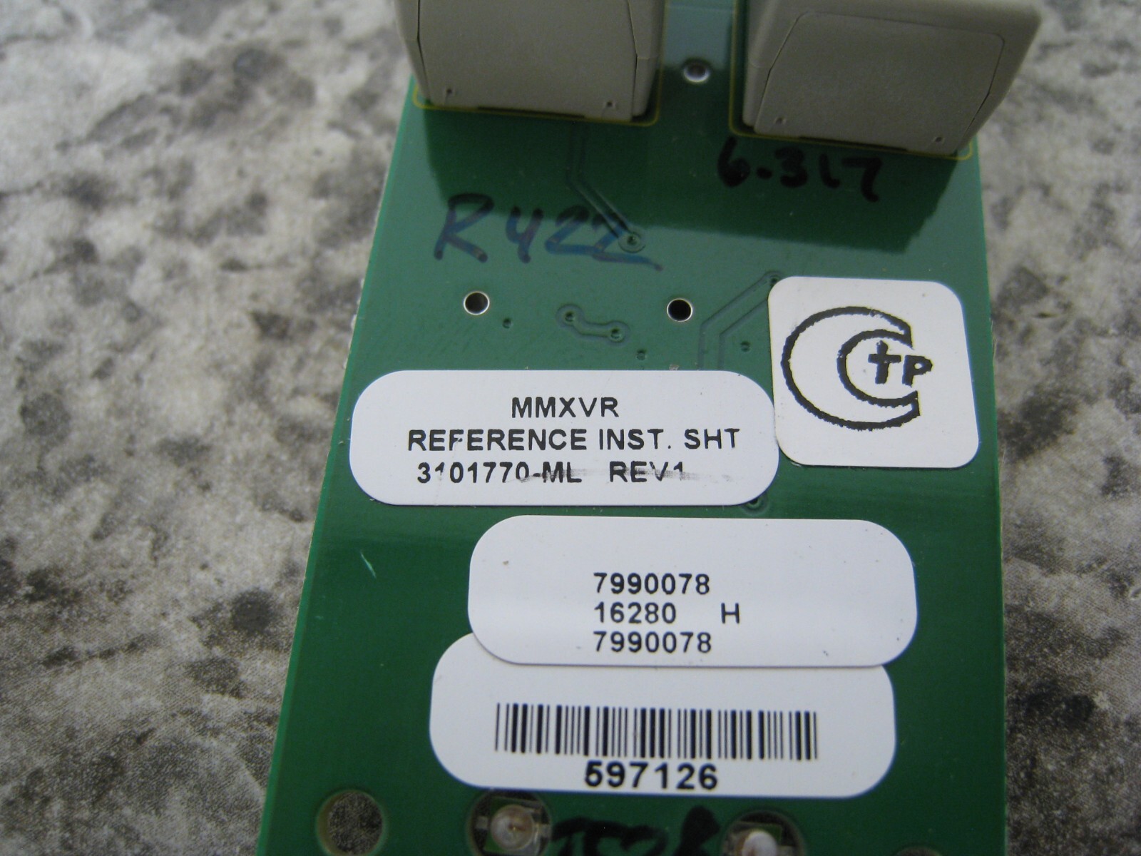 Edwards EST MMXVR Plug-in Multi Mode Transceiver Board Used Free Shipping