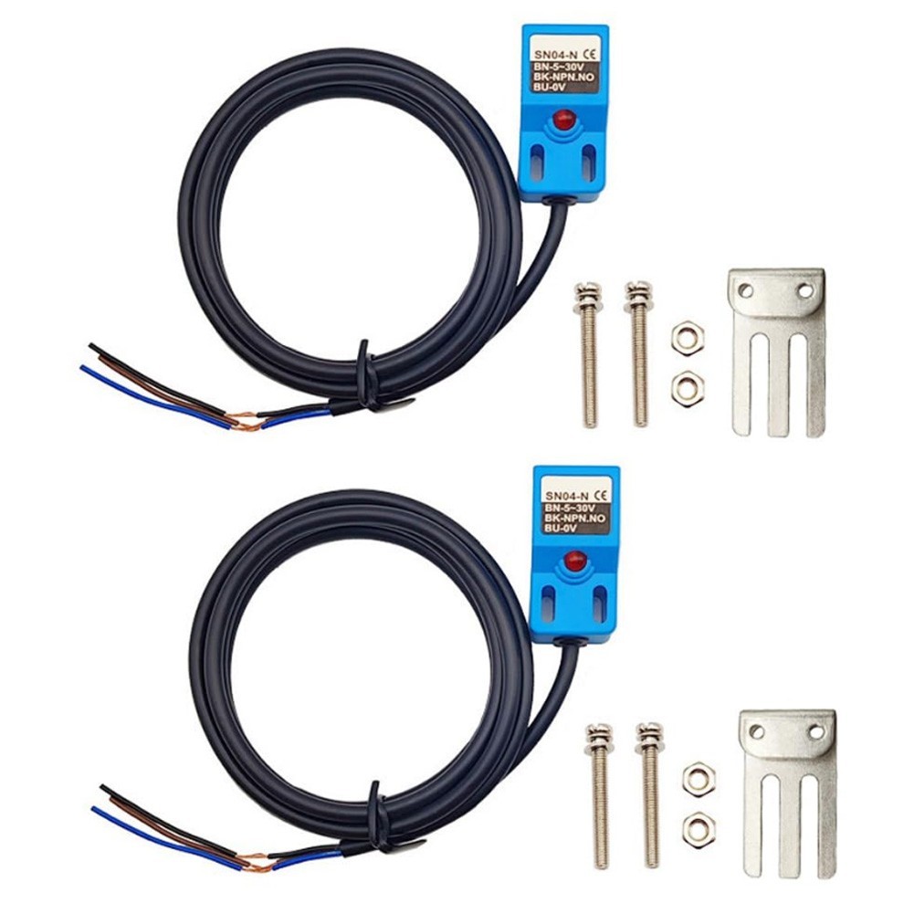 for 2 Sets NPN NO SN04N Inductive Sensor Switches for Automatic Control Systems