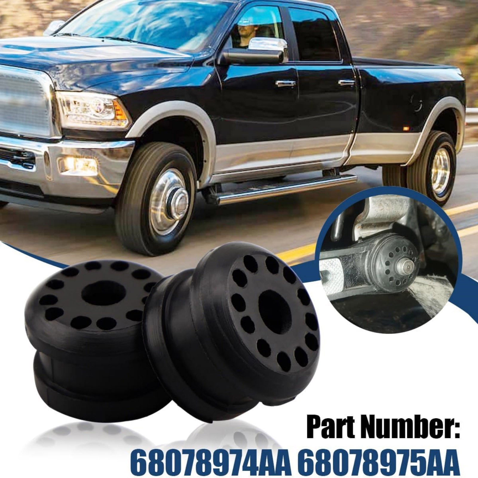4PCS Transfer Case Shift Bushing 68078975AA For Dodge Ram Models High Quality