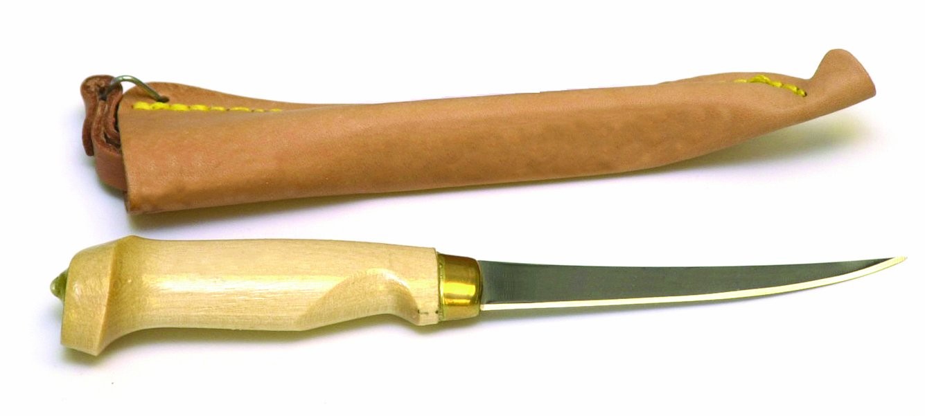 Eagle Claw Wood Handle Fillet Knife-4 Blade