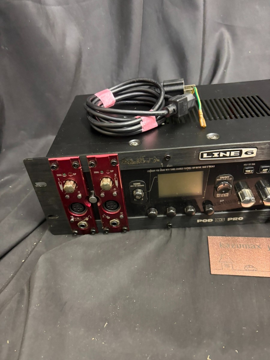 Line 6 POD X3 Pro Rack Guitar Bass Amp Modeler Effects Processor Tested item