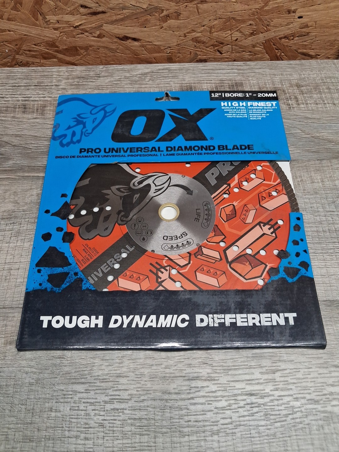 12in OX Pro Universal Diamond Blade Reinforced Concrete Masonry