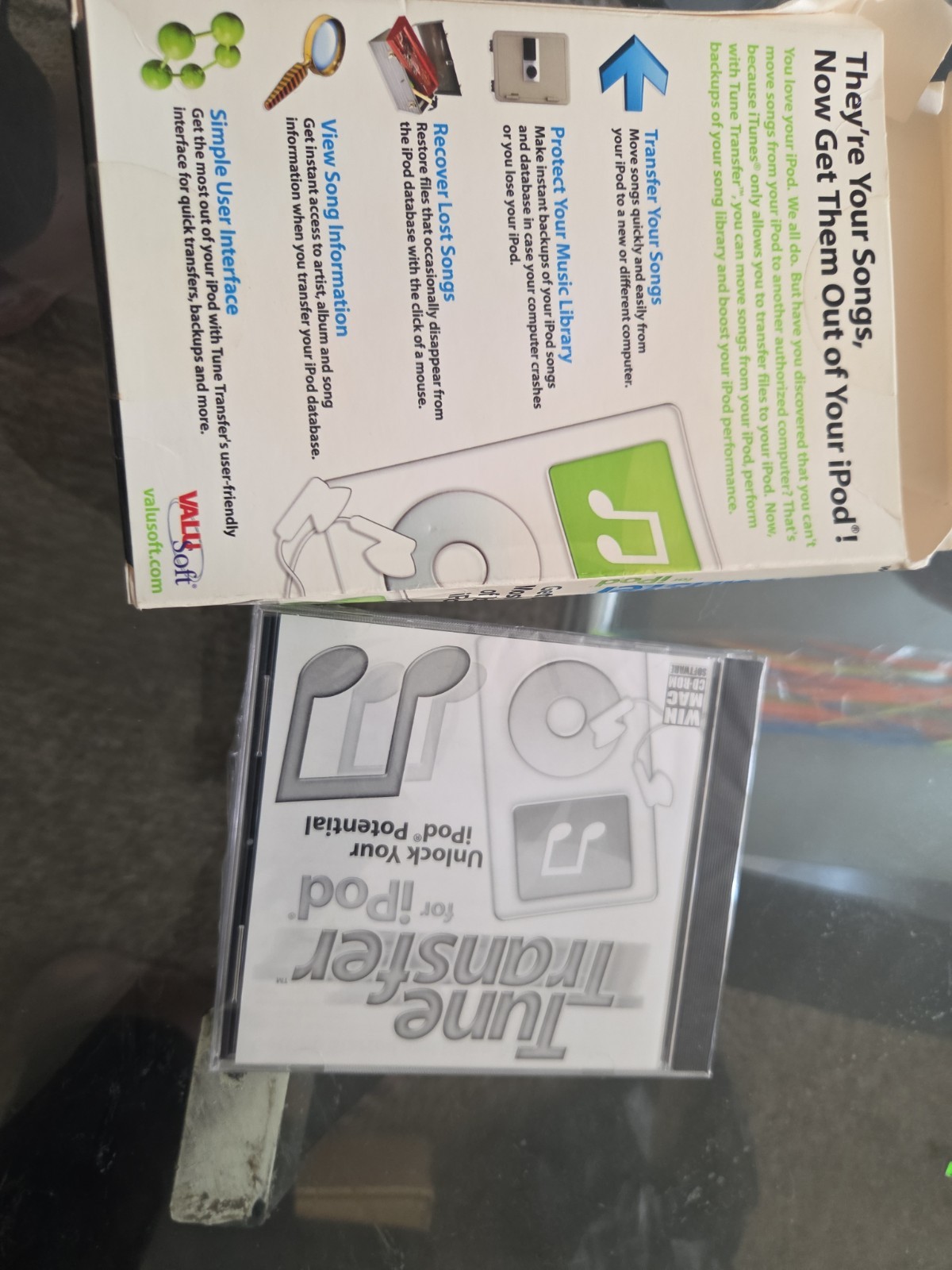 Tune Transfer For Ipod(Win/Mac) Brand New Sealed