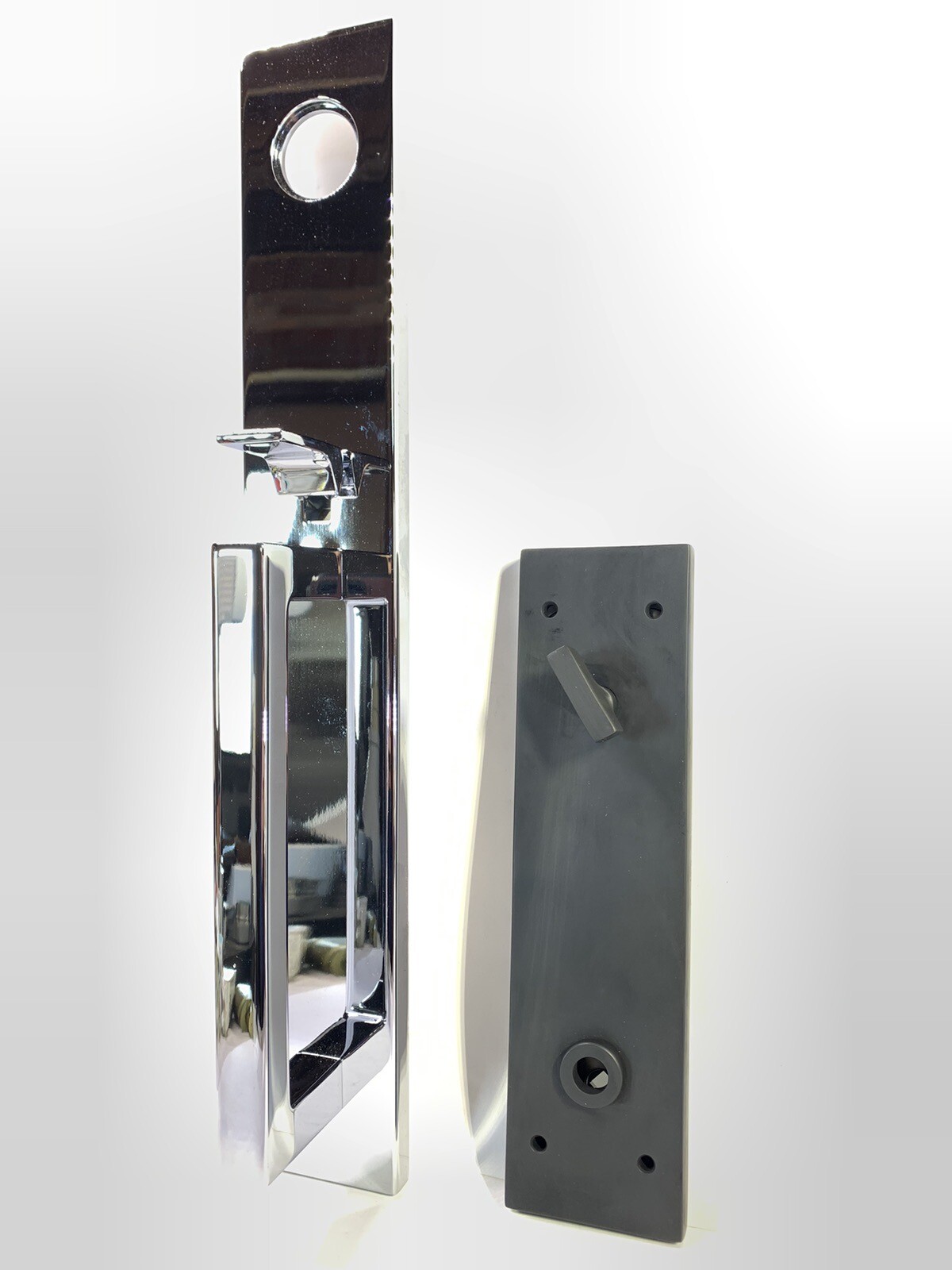 Baldwin 85392ENTRX Minneapolis Full Escutcheon Single Cylinder Entry Handleset