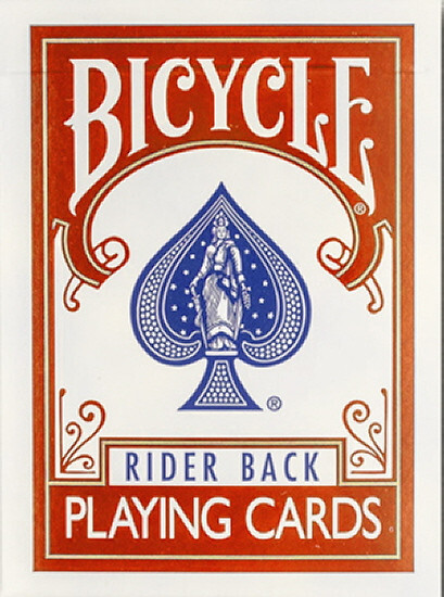 7 DECKS BICYCLE PLAYING CARDS POKER SIZE RIDER BACK RED - MADE IN USA