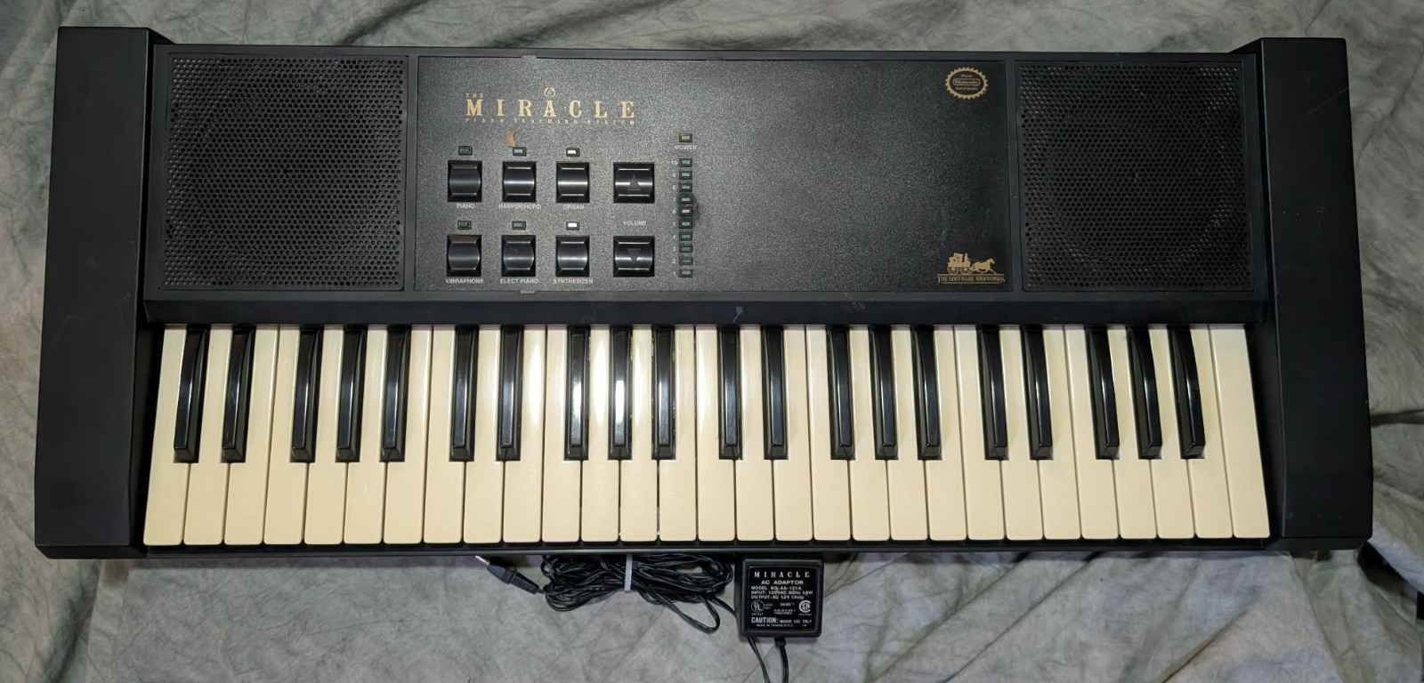 The Miracle Piano Teaching System MIDI Keyboard Tested Working