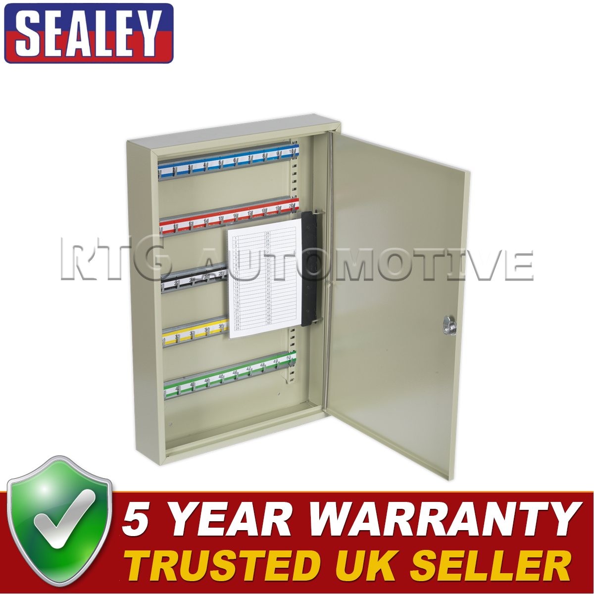 Sealey Key Cabinet 50 Key Capacity SKC50