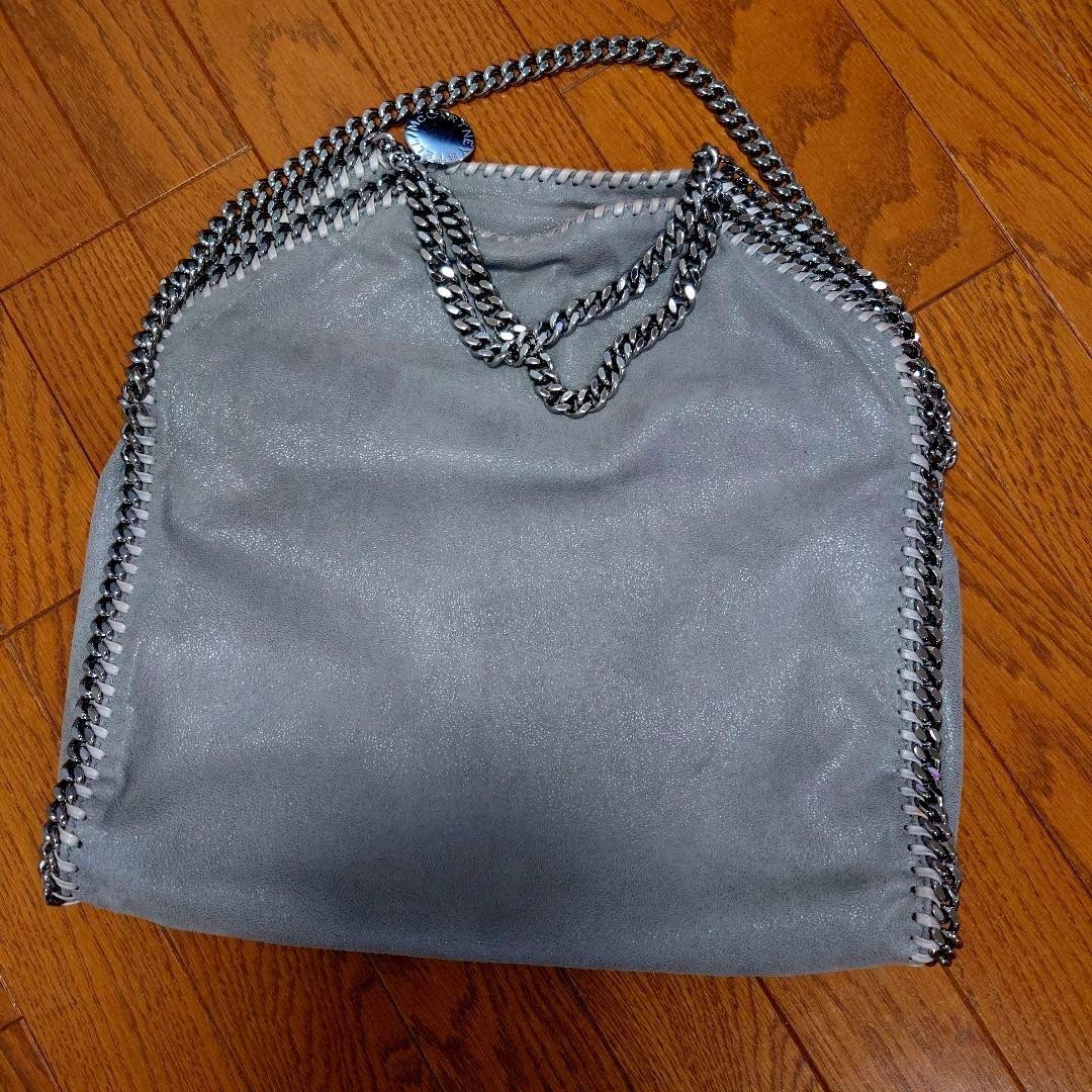 Stella Mccartney Eco Leather Shoulder Bag Handbag Falabella Gray Women 122748