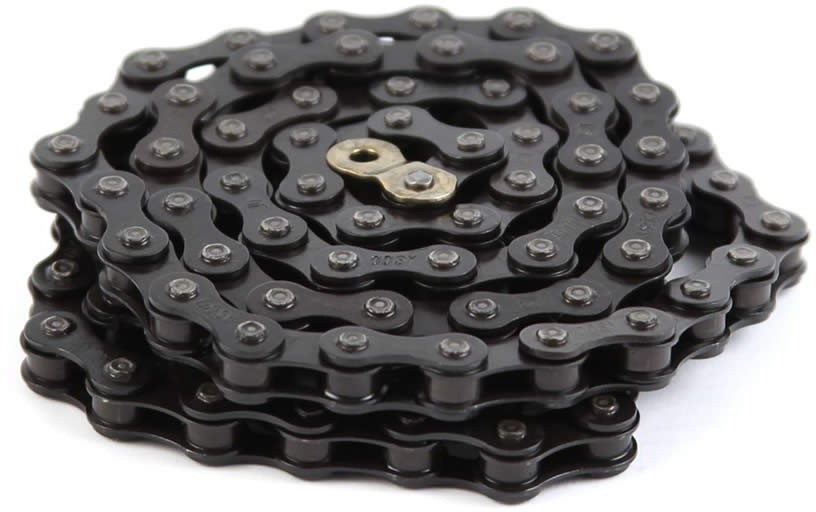 Odyssey Bluebird BMX Bicycle Chain 1/2" X 1/8" X 112L - BLACK
