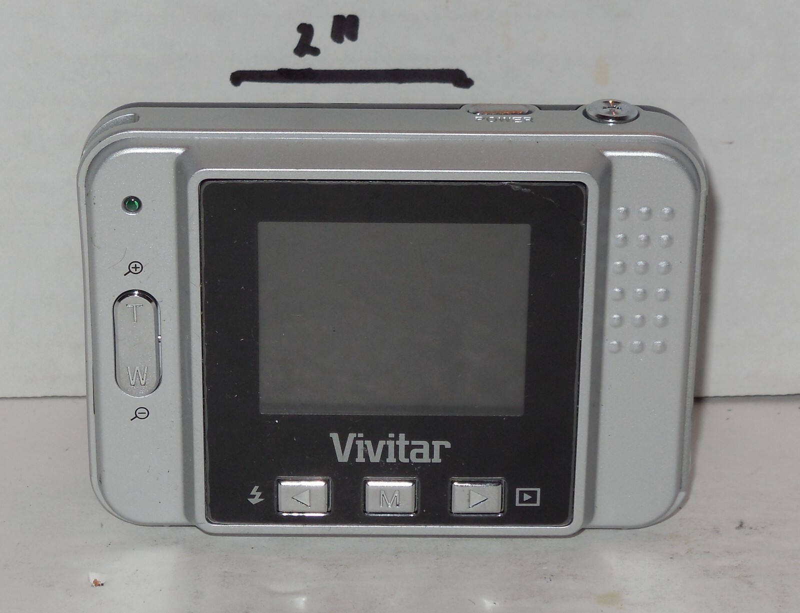 Vivitar ViviCam 5018 5.1MP Digital Camera black Tested Works