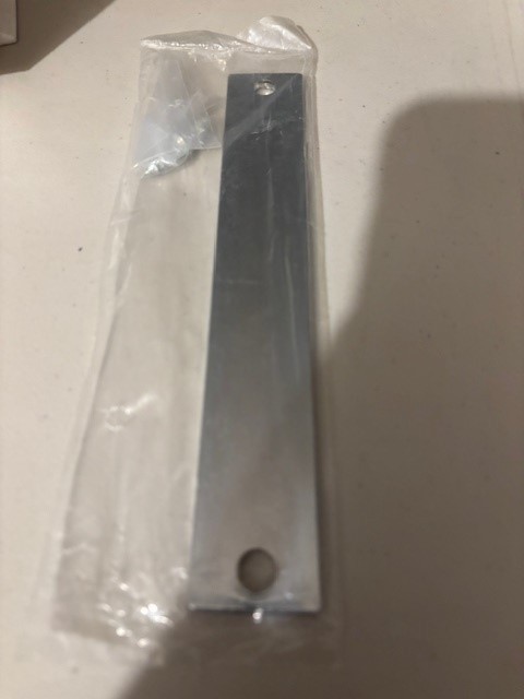 Mortise Door Edge Filler Plate EF86CP  1-1/4" X 8"x3/16"