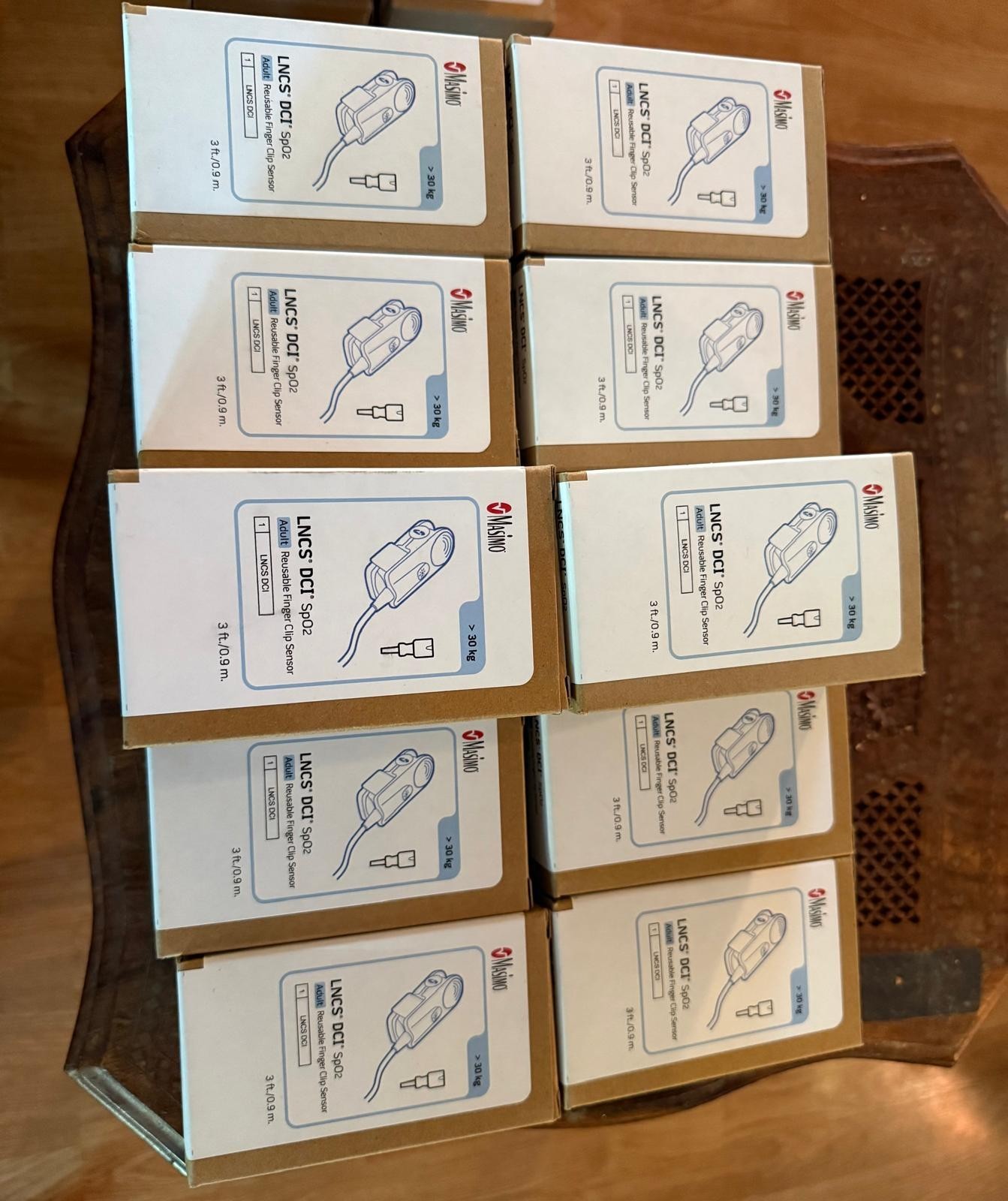 Masimo LNCS DCI Adult Reusable SpO2 Sensor - REF 1863 NEW Pulse Oximeter 3ft