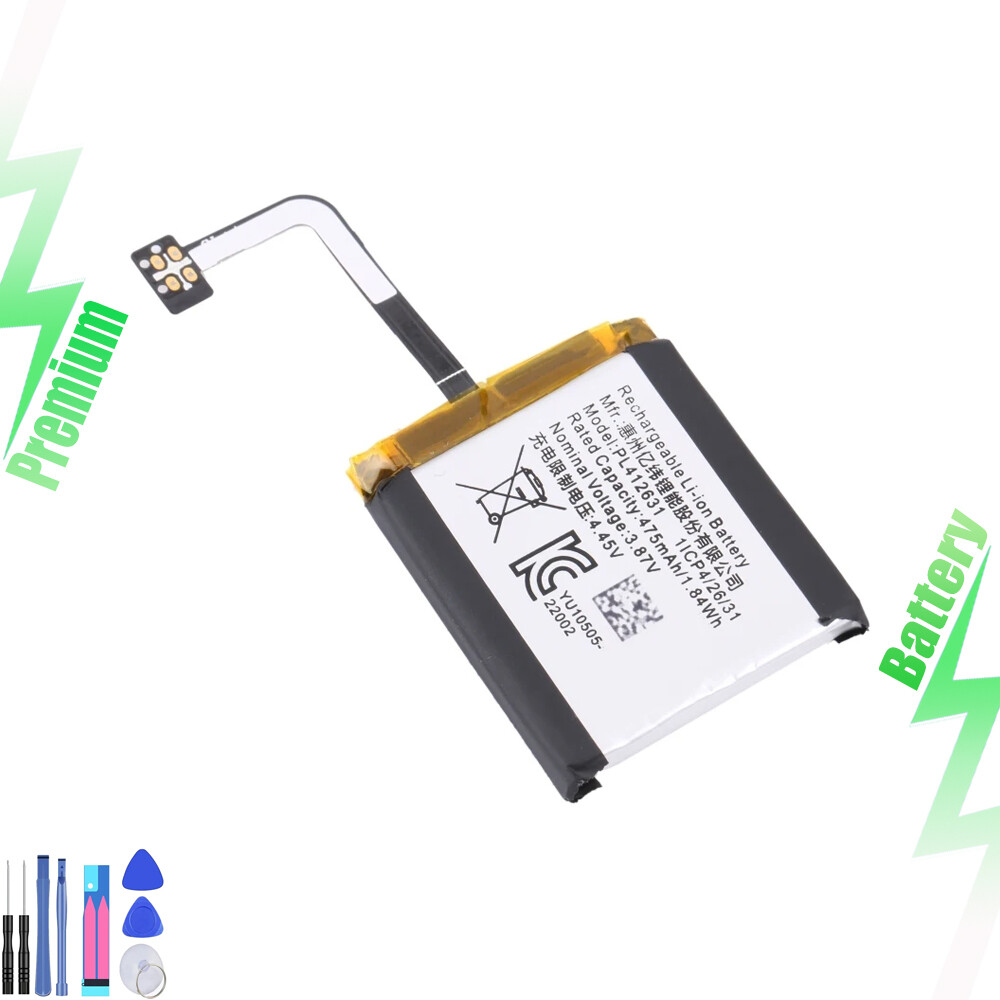 For Amazfit GTR 4 475mAh PL412631 Battery Replacement