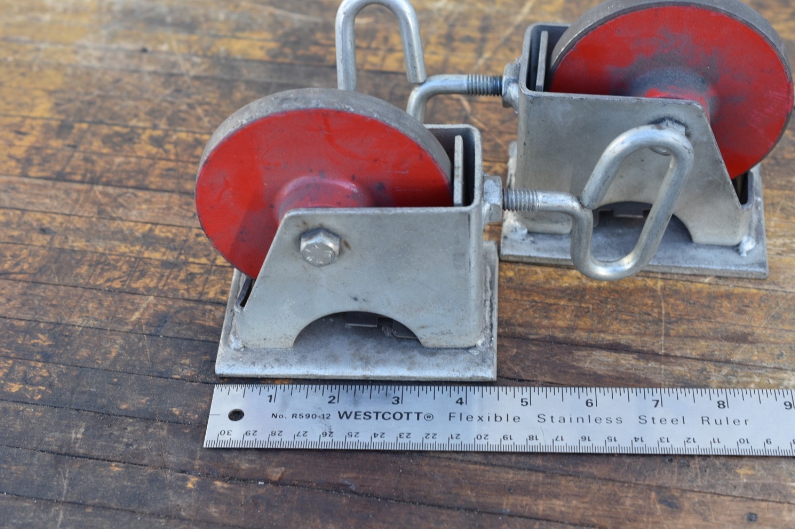 Duo Steel Wheel Quick Change Heads (Pair)