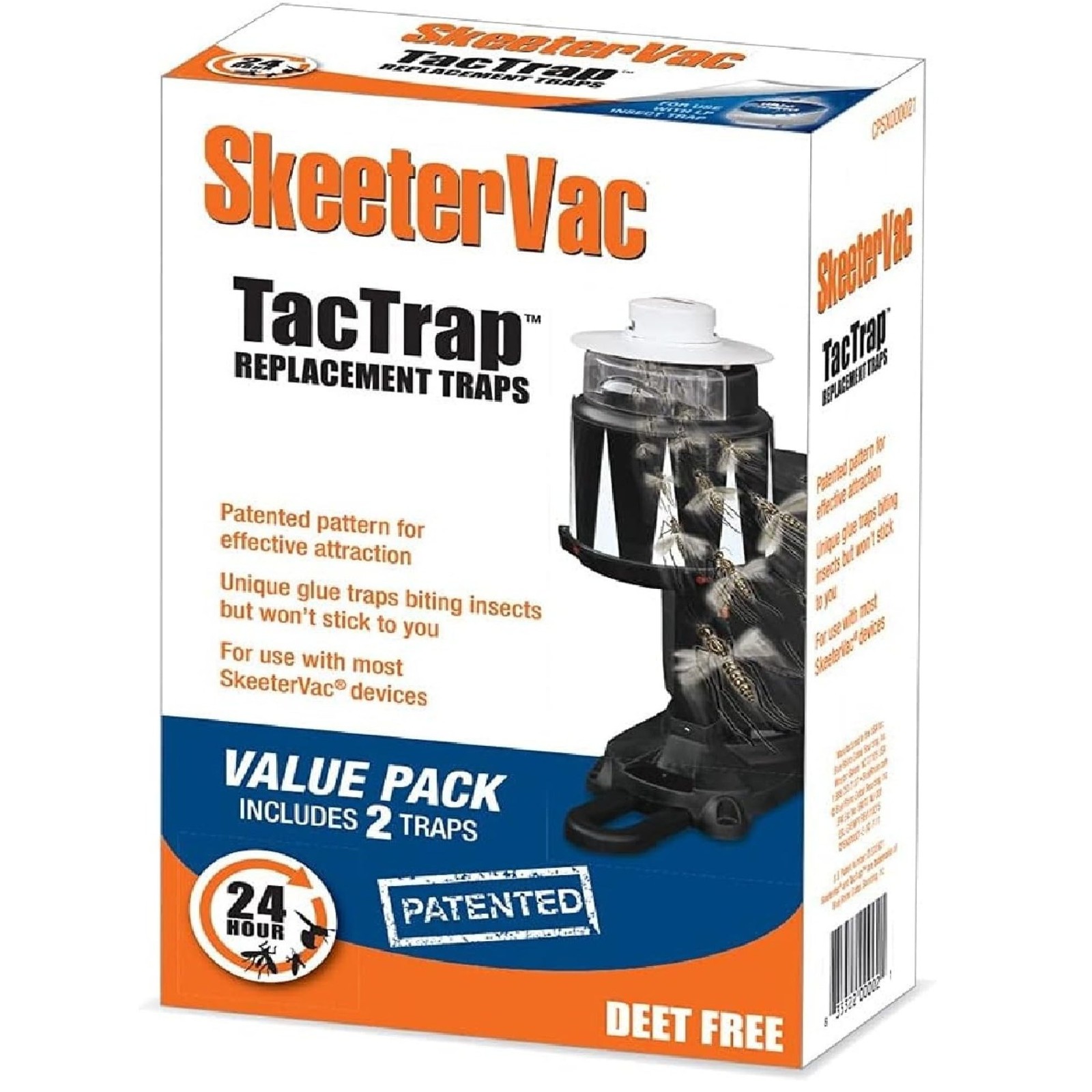 SkeeterVac TacTrap Replacements, Sticky Trap for Mosquitoes for Use Mosquito ...
