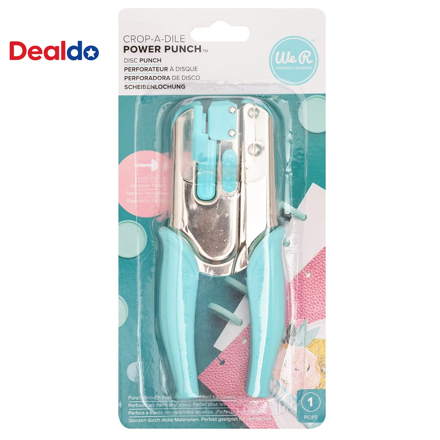 Crop-A-Dile Power Punch Tool-Disc
