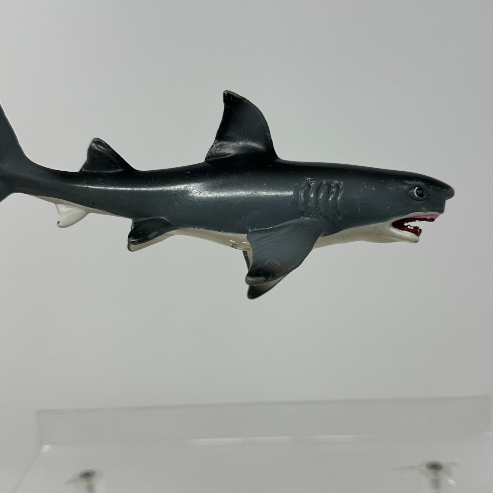 Safari Ltd Great White Shark Wildlife Animal Figure Toy Figurine 1996 7" Vintage