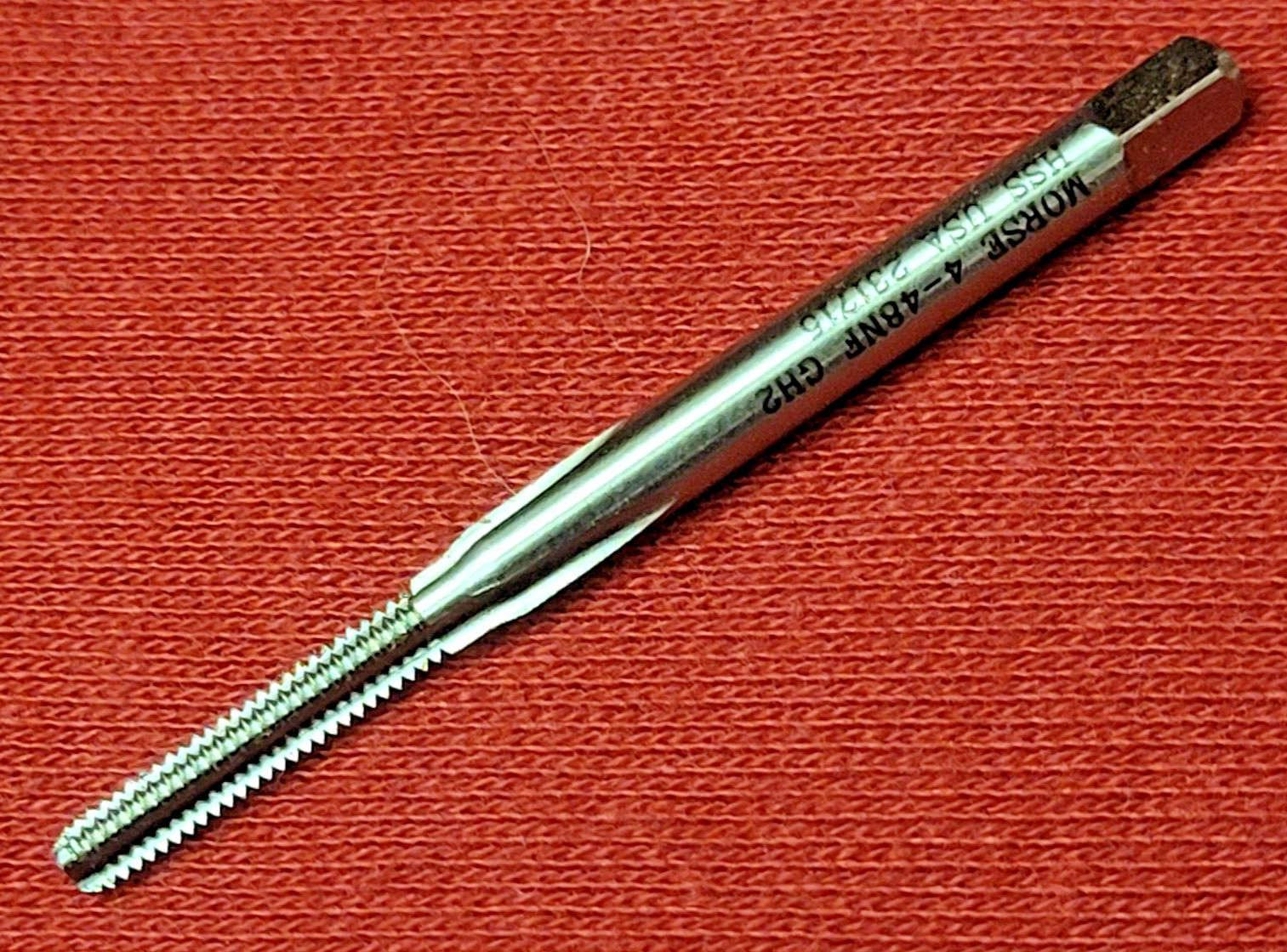 4-48 NF Bottom Hand Tap Morse MT3733816 HSS H2 USA 3 Flute