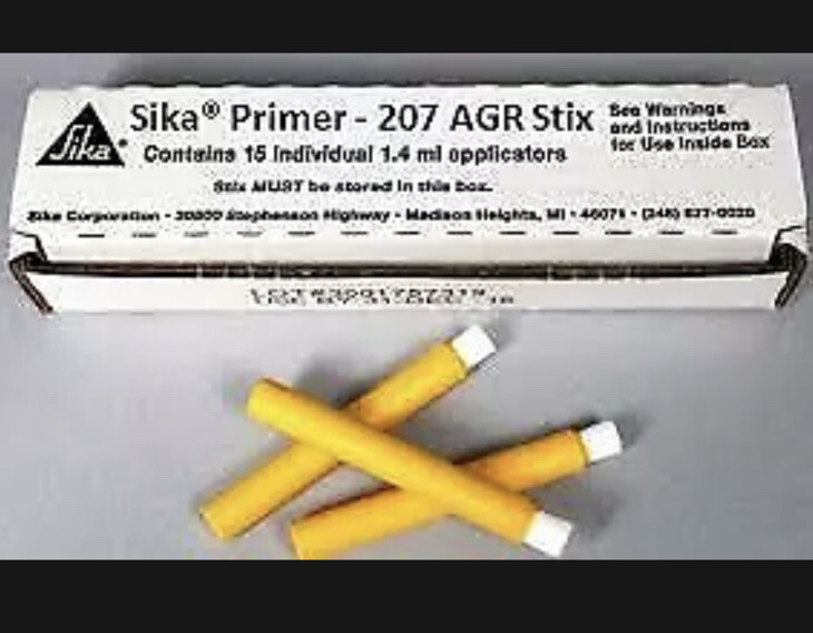 SIKA PRIMER 207 ARG STIX BOX OF 15 1.4 ML APPLICATORS EXP. 09/22