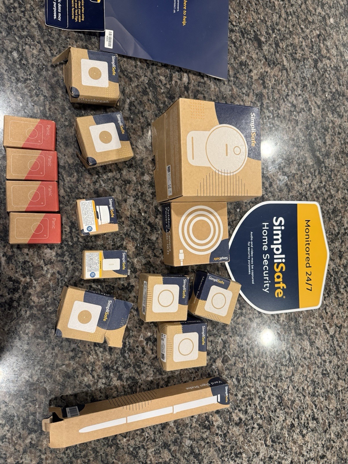 Simplisafe Security Accessories Bundle Motion Sensors,Camera,Glass Break,Panic