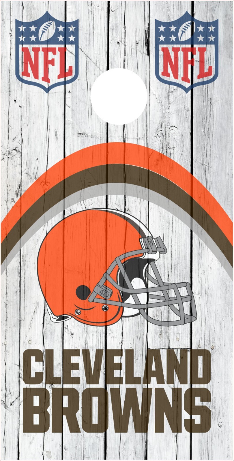 Cleveland Browns Cornhole Board Vinyl wraps