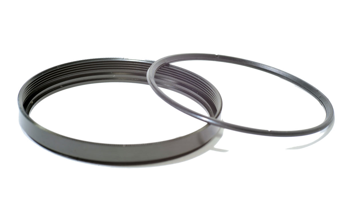 Empty Filter Ring and Retainer 62mm Metal ring