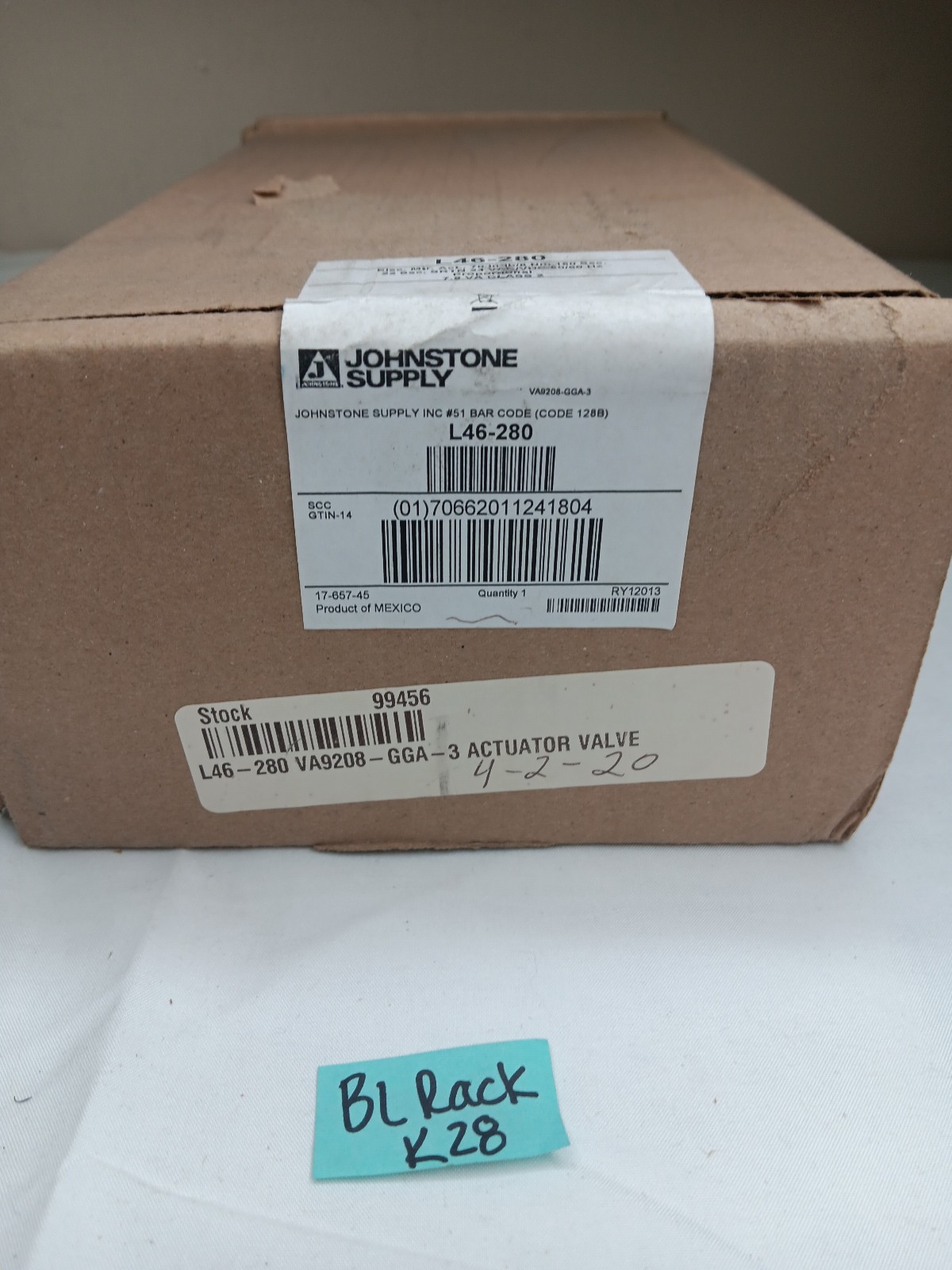 johnson controls electric actuator VA9208-GGA-3