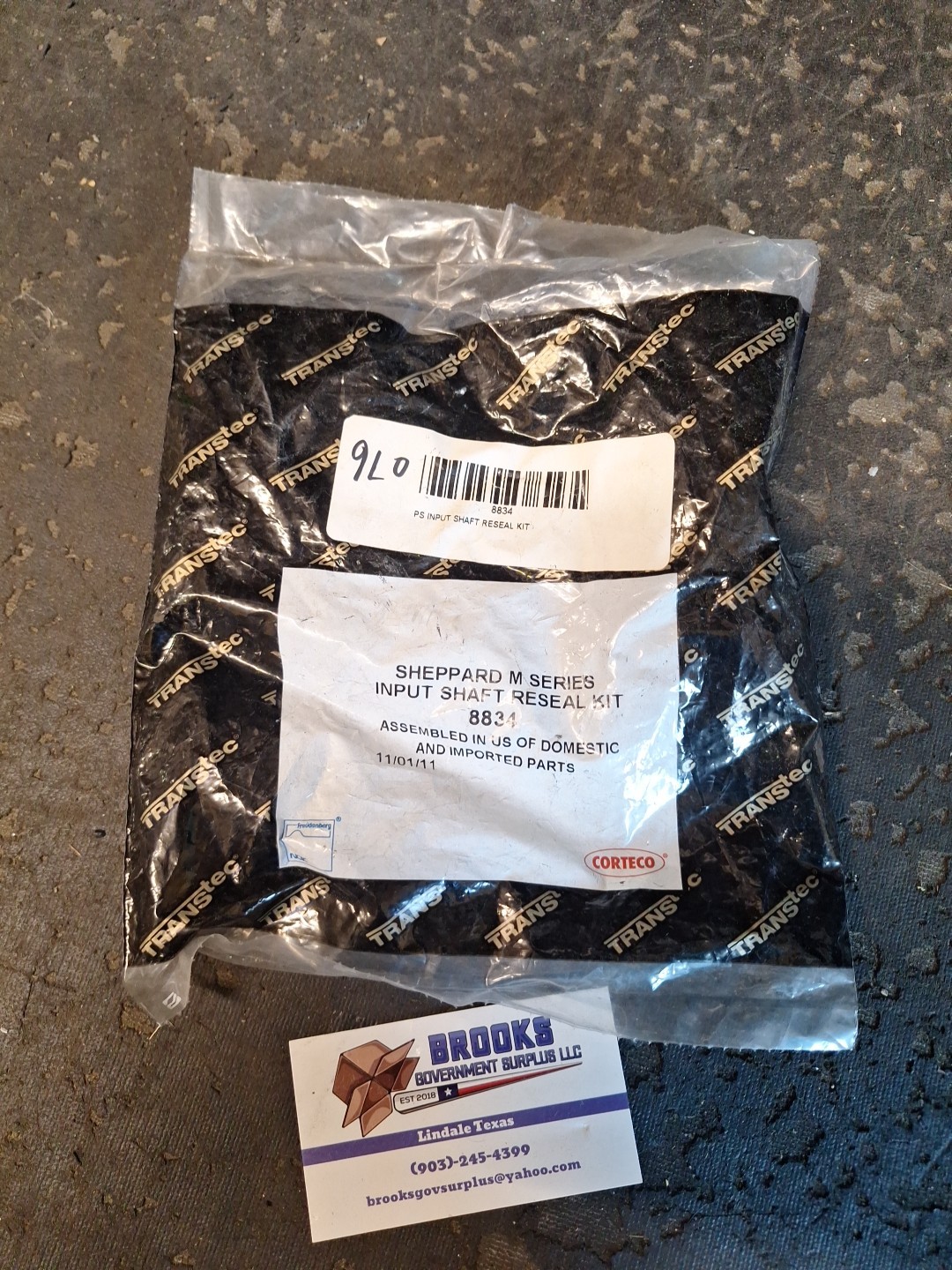 Corteco Sheppard M Series Input Shaft Reseal Kit 8834