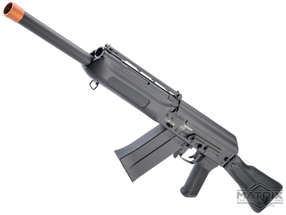 Matrix Full Metal Russian Saiga-12K Airsoft AEG Rifle AirsoftDouble Bell - Black