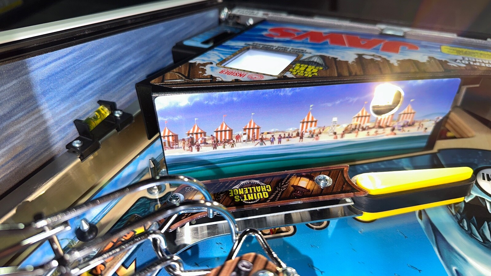 JAWS Pinball Mod Apron Wall DECAL (Sold as a Pair)