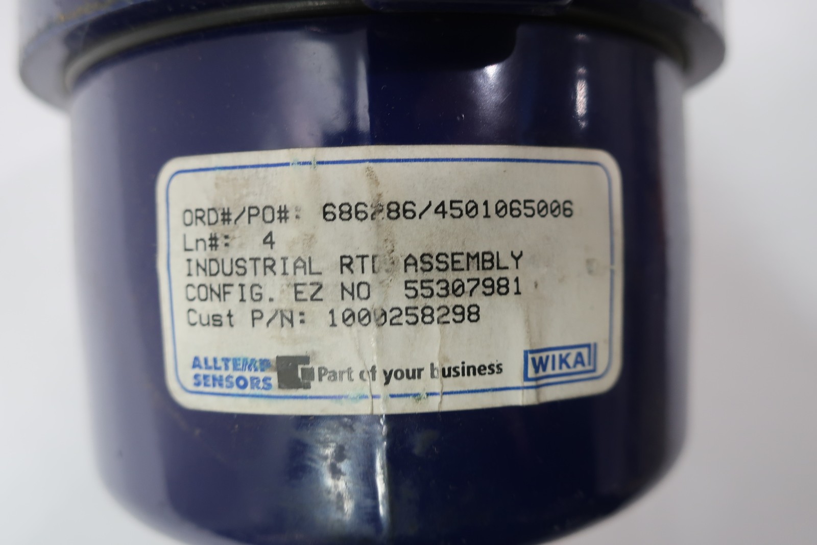 Wika TR10 Resistance Temperature Detector 30v-dc