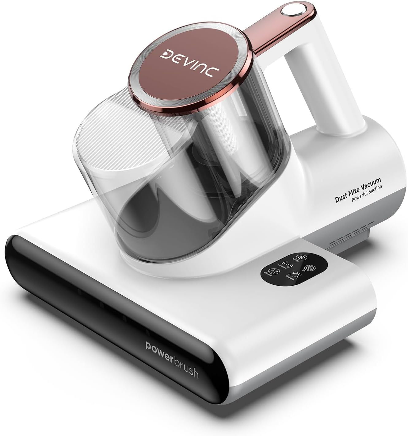 Mattress Vacuum Cleaner, 16Kpa 650W Bed Vacuum Cleaner with 245nm UV-C Light